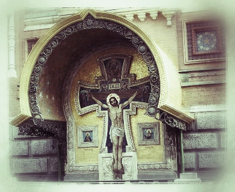 Jesus Christ  Church of the Spilled Blood St. Petersburg, Russia 2001