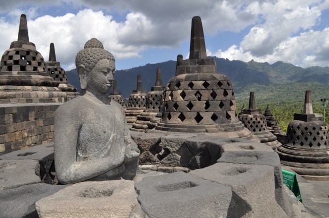 Buddhist temple Borobudur